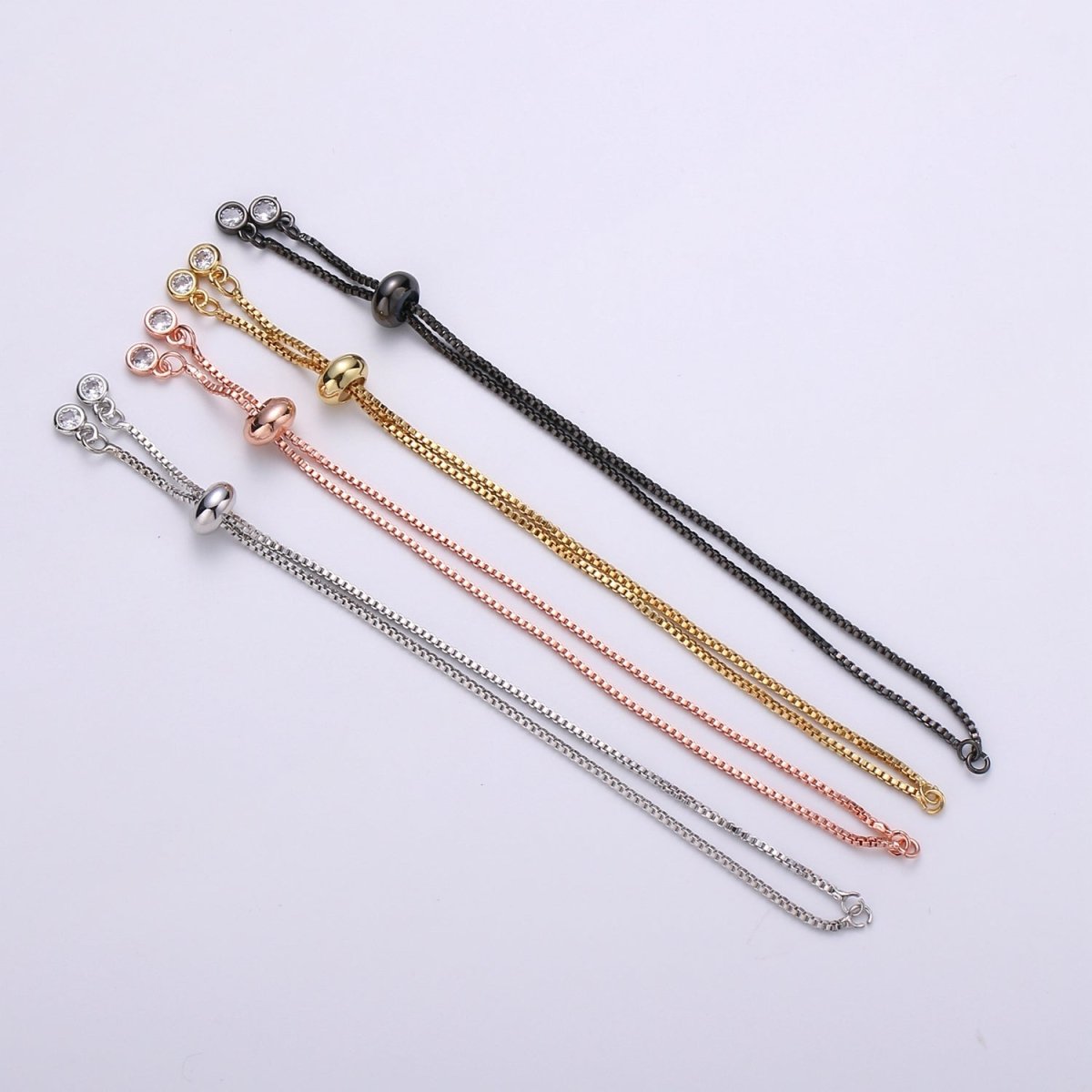 24K Gold Filled Half Finished Bracelet For DIY Jewelry Making Bracelet Making L-145~L-147
