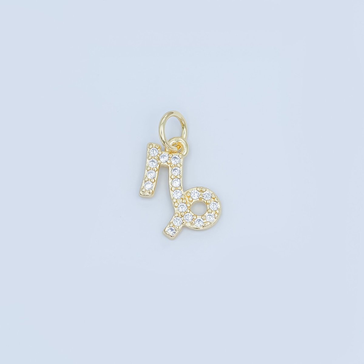 24K Gold Filled Micro Paved CZ Zodiac Sign Charm | A1313 - A1318