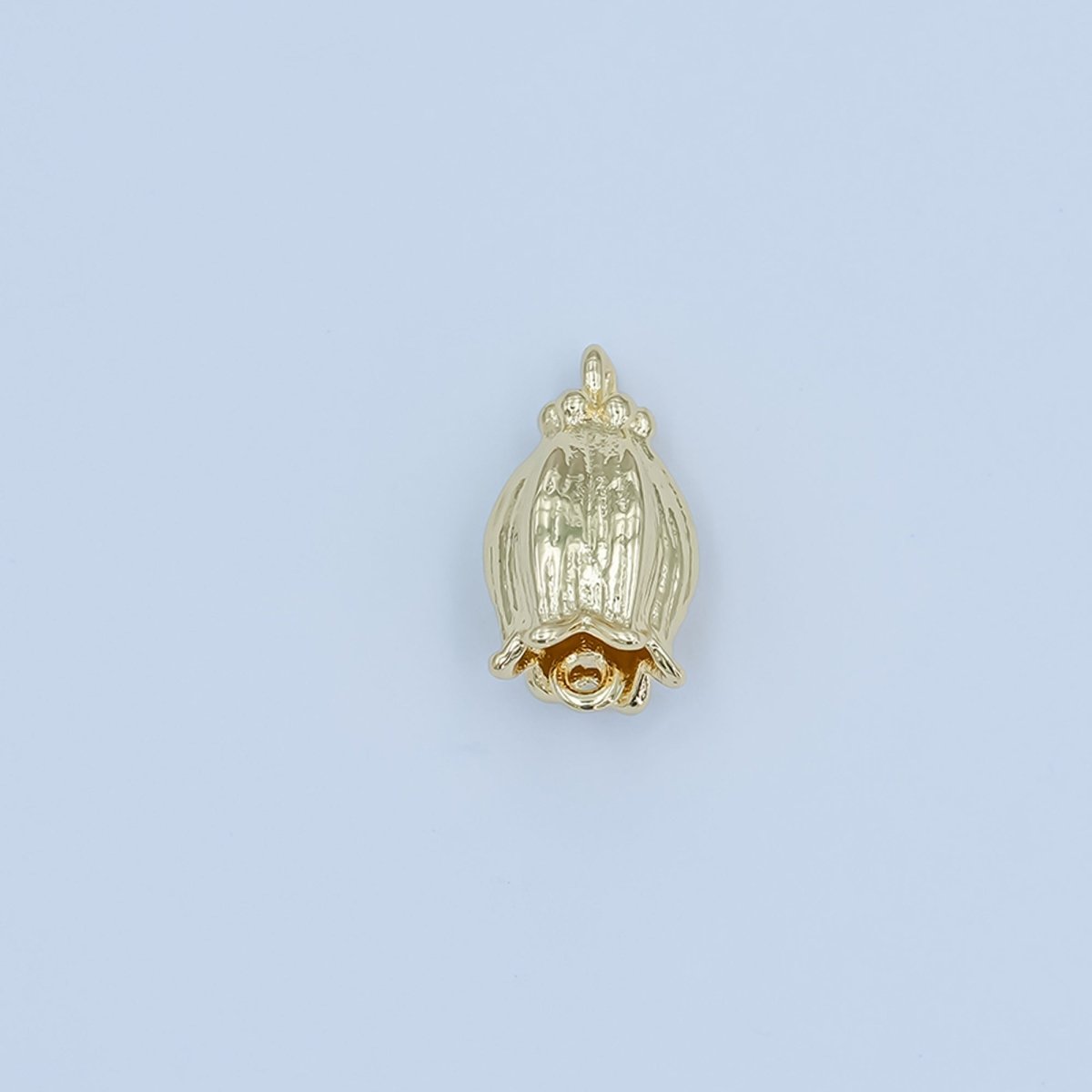 24K Gold Filled Rose Tulip Flower Multidimensional Connector in Gold & Silver | Y012