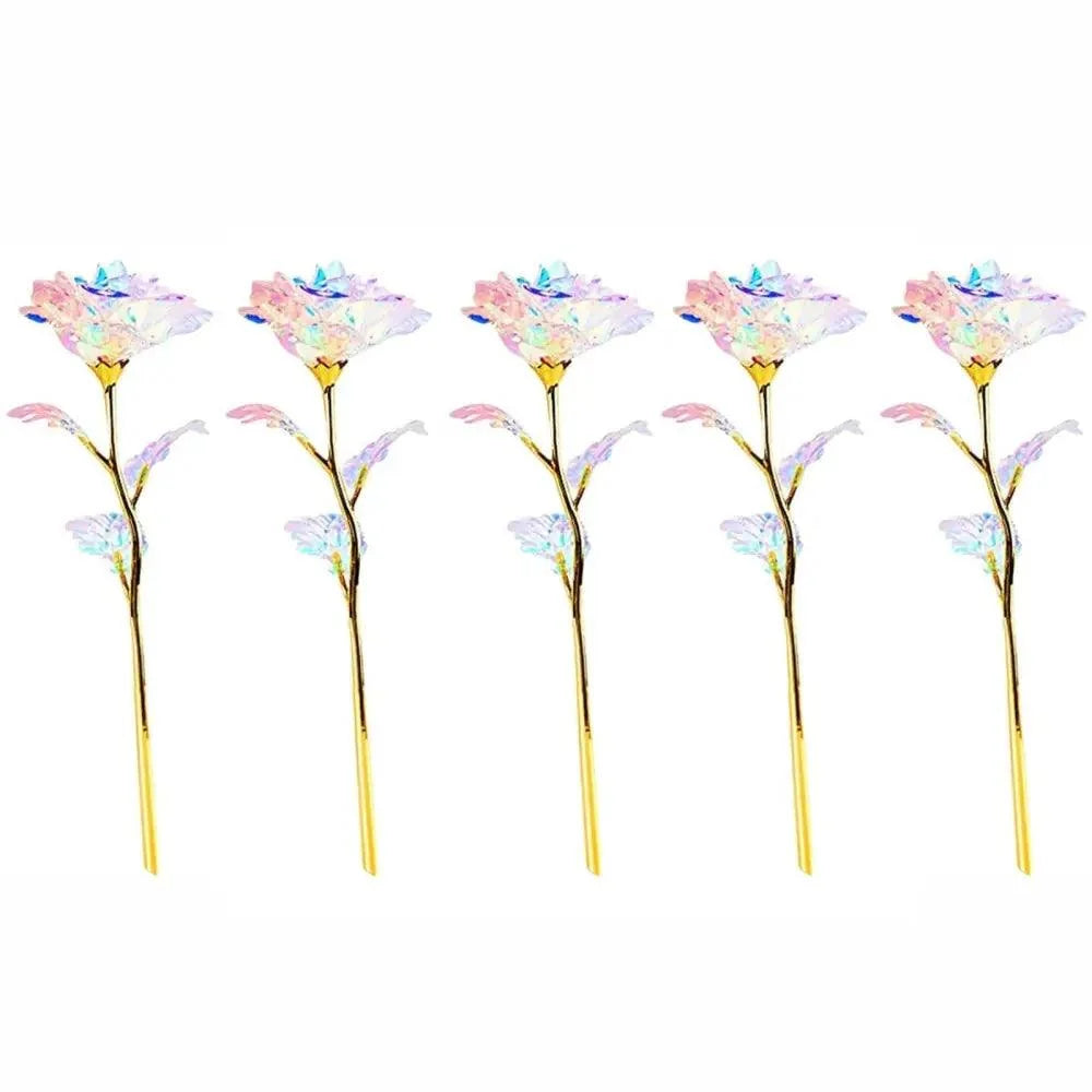 24k Infinity Rose Eternal with Gold foil LED Enchanted For Christmas Valentine&