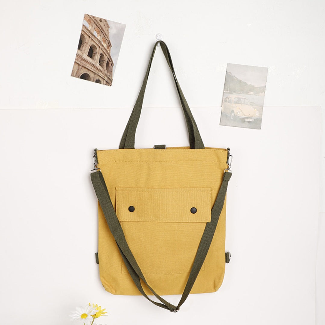 Nylon Crossbody Bag, Lightweight Underarm Bag, Simple Shoulder Canvas Bag,