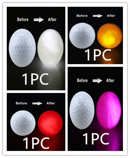 Waterproof LED Balls For Night Training High Hardness Material For Practice Balls