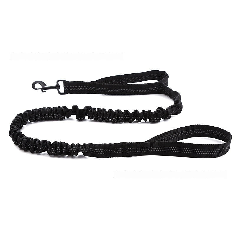 Dog Retractable Elastic Reflective Hand Holding Rope