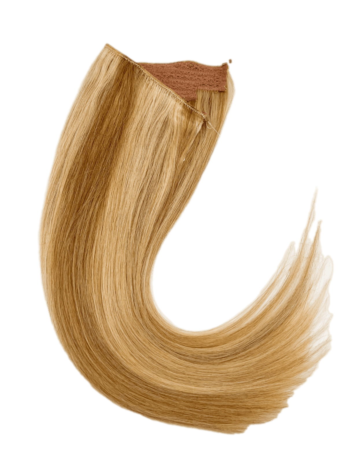 VIP BandX Halo System – 100% Human Hair Extensions, Silky Straight 18" with Clip
