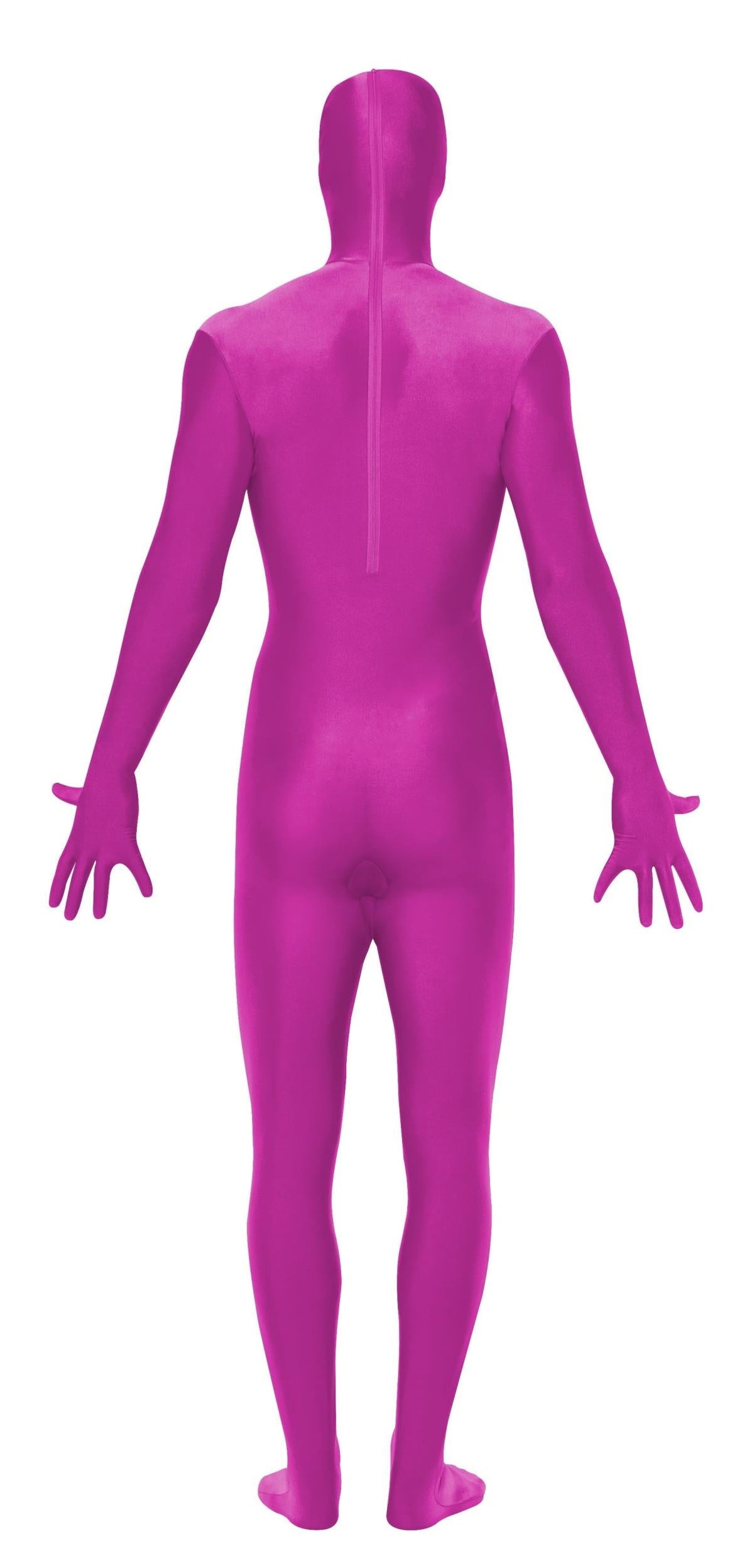 Pink Second Skin Suit Adult Costume Large