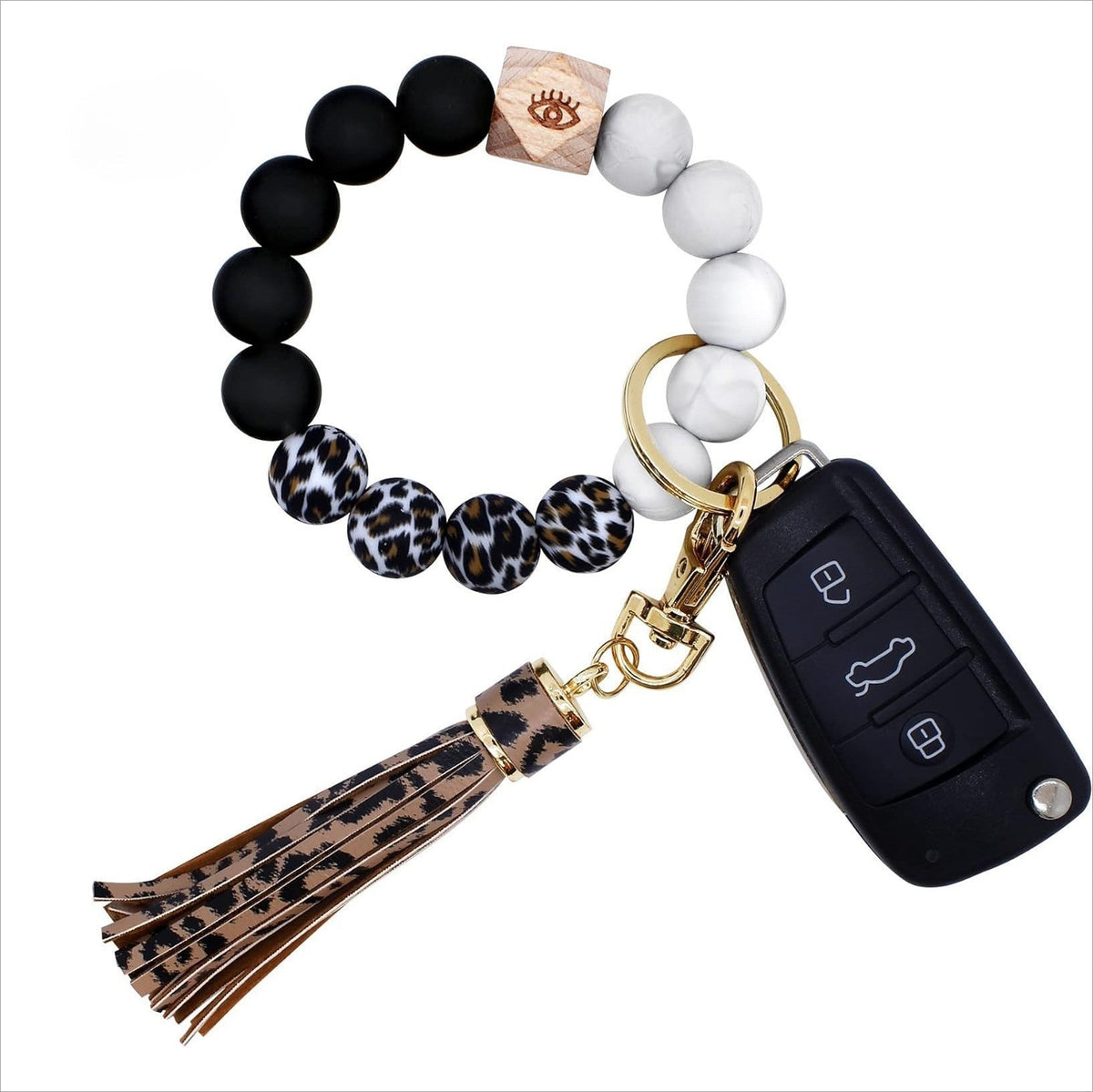 PU Tassel Keychain Women&