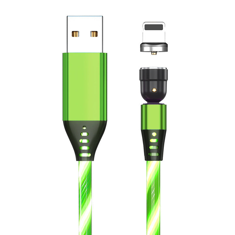 540 Rotate Magnetic 3A Charging Cable USB Type C