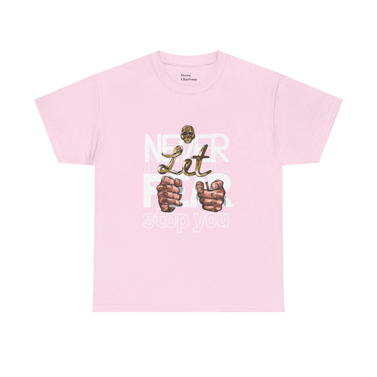 Never Give Up Heavy Cotton Tee