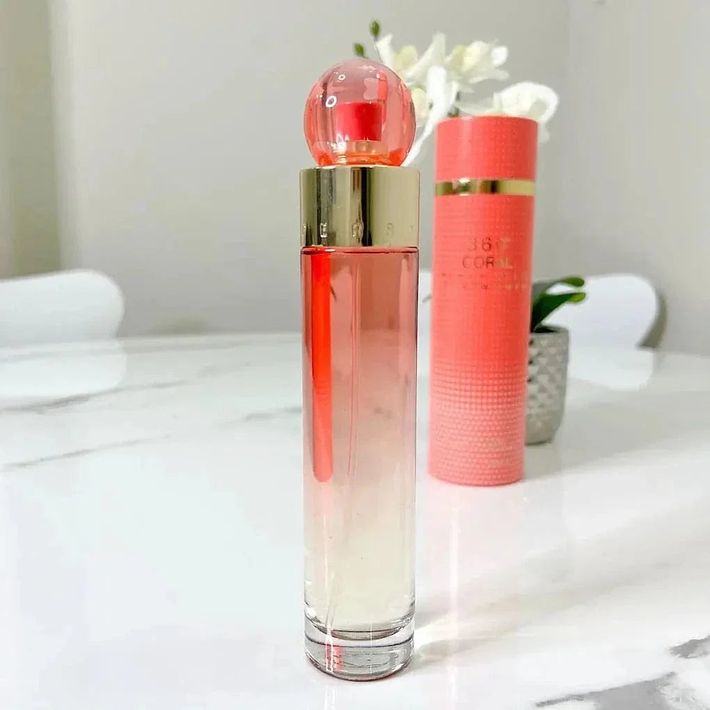 360 Coral By Perry Ellis For Women 3.4oz EDP Spray
