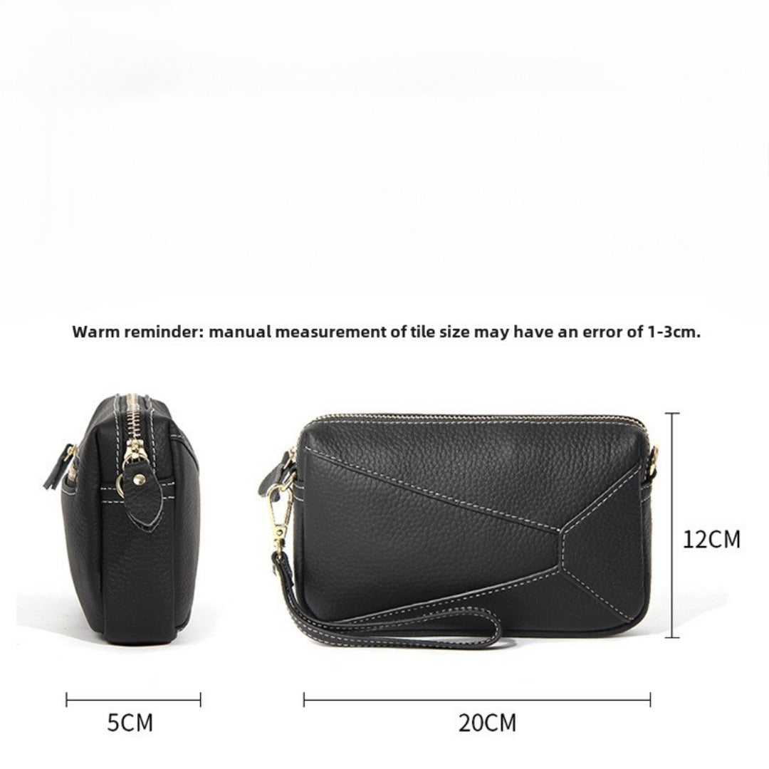 Genuine Leather crossbody bags, women&