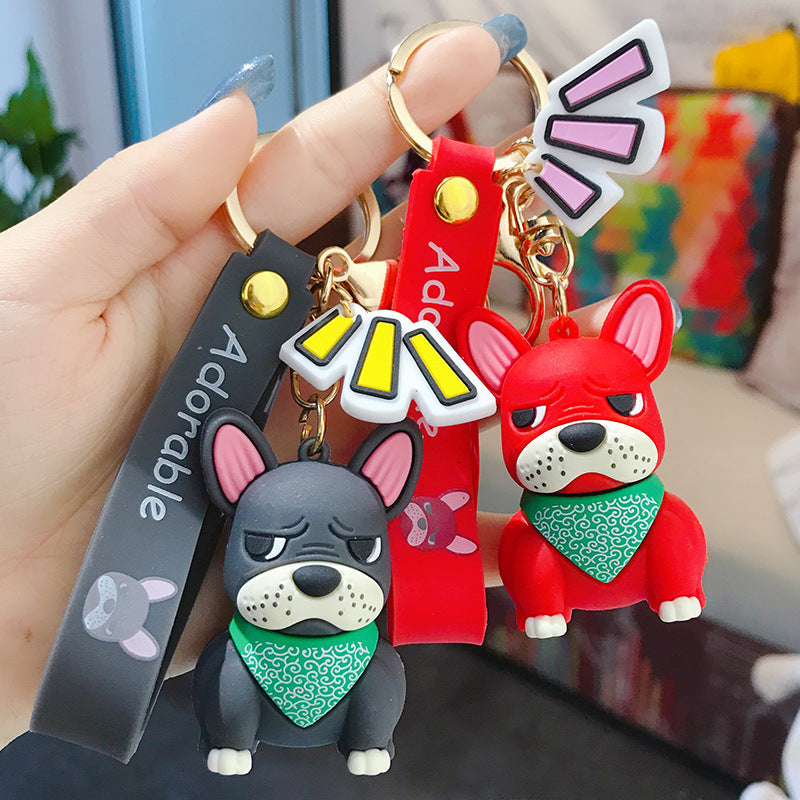 Tide Brand French Keychain