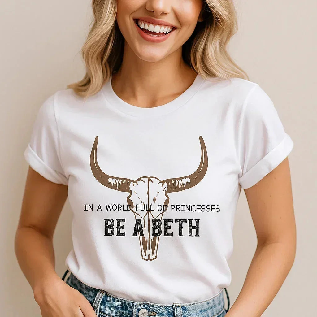 Be A Beth T-Shirt, Cute Graphic Tee