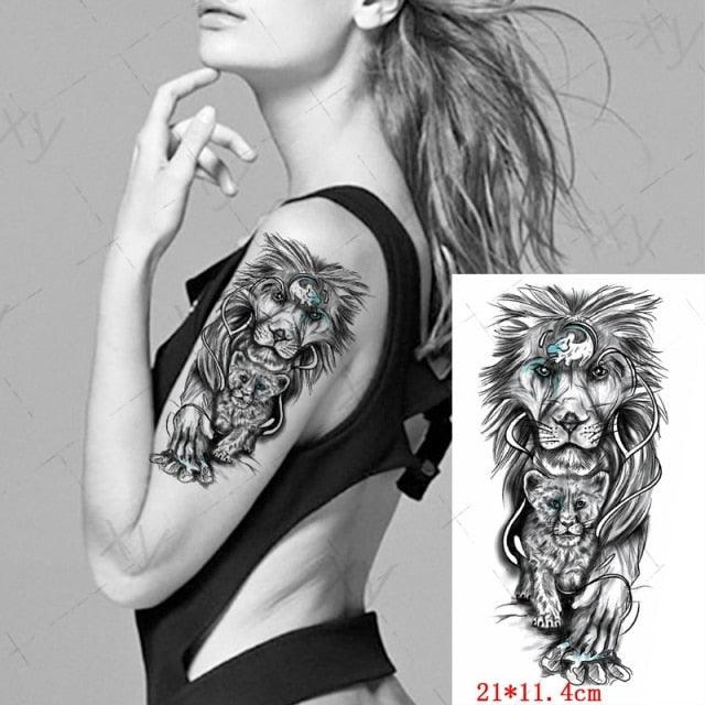 3D Butterfly Waterproof Temporary Tattoo Sticker Snake Flowers Elegant Small Popular Tattoo For Womens Mens