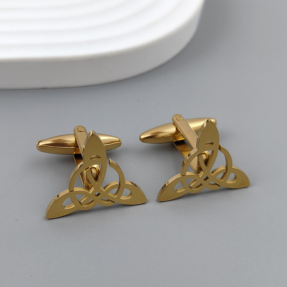 Geometric Triangle Symmetrical Hollow Men&
