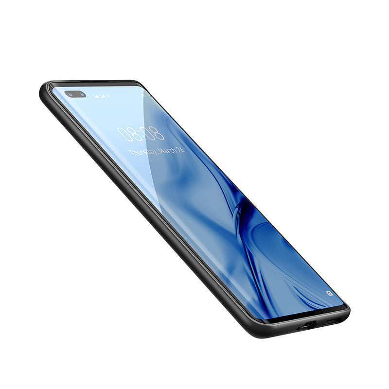 Alloy Plain Leather Case For Mate 40