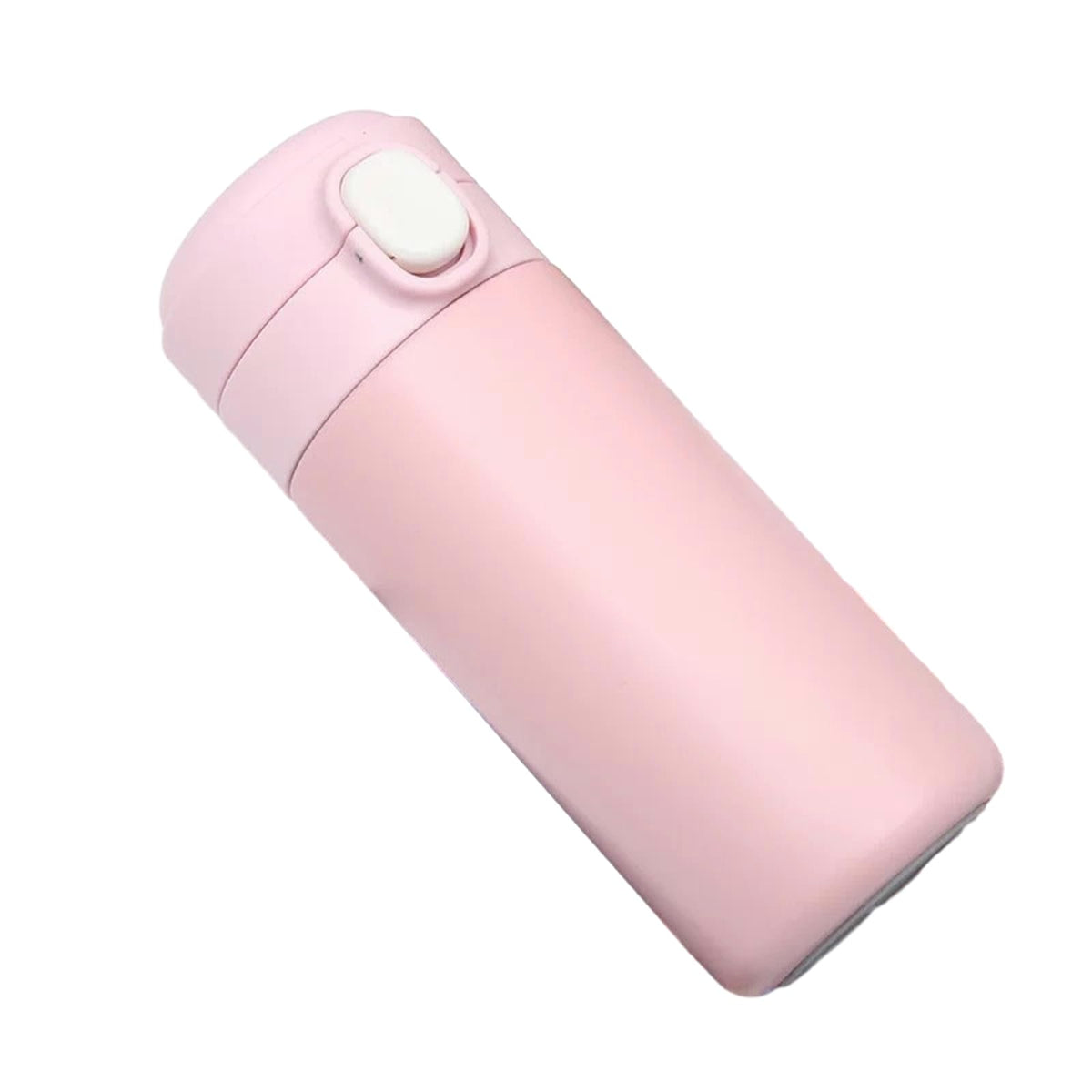 Intelligent Temperature Measurement And Bouncing Insulation Cup, Outdoor Leisure And Casual Business Gift Cup-Pink-300ml (Clearance)