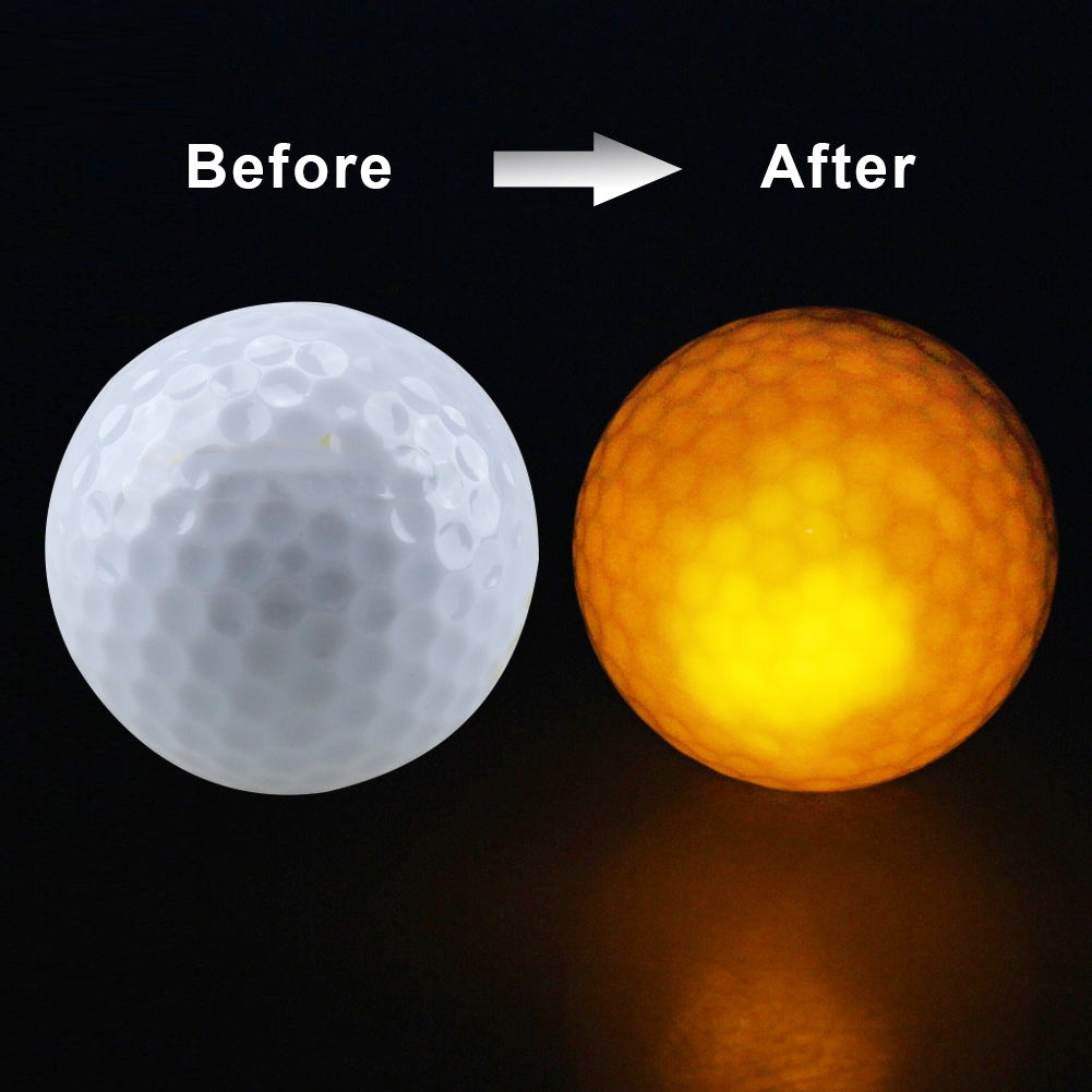Waterproof LED Balls For Night Training High Hardness Material For Practice Balls