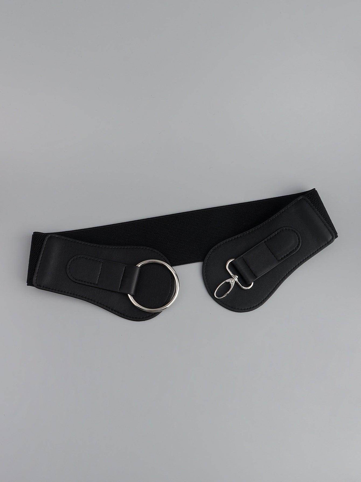 PU Elastic Wide Belt for Comfortable Fashion Fit