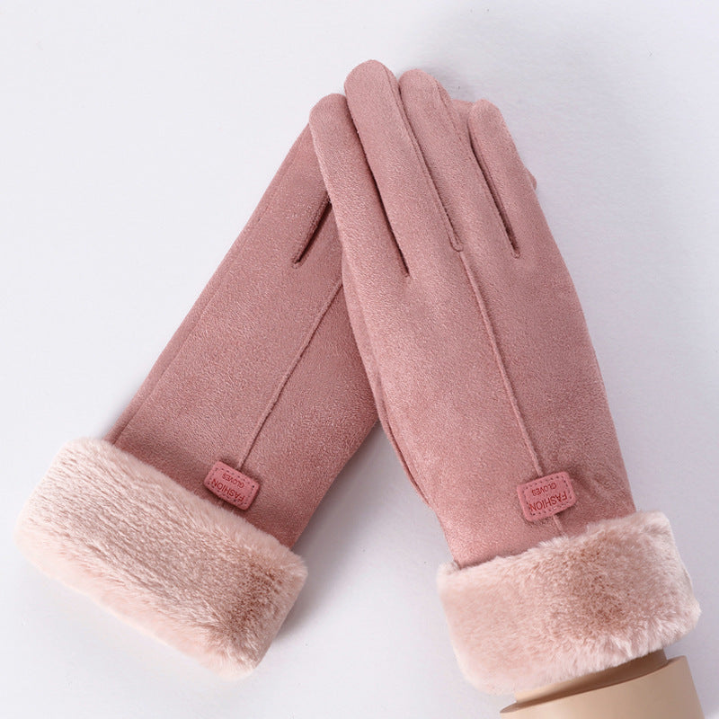 Touchscreen Compatible Thermal Gloves For Women Cyclists