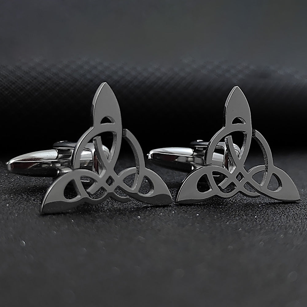 Geometric Triangle Symmetrical Hollow Men&