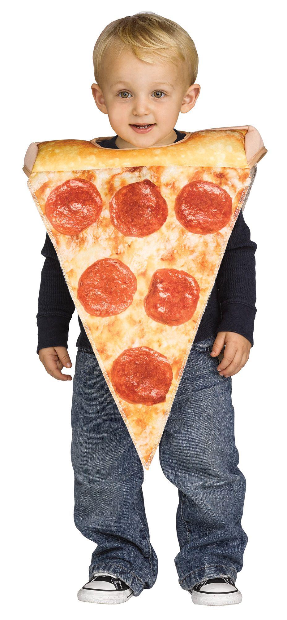 Fun World Toddler Pizza Slice Foam Tunic Costume 3T-4T