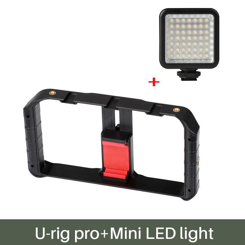 Compatible With Apple, Ulanzi Handheld Smartphone Video Rig Case For Samsung,Phone Rig Stabilizer For Live Stream Youtube Filmmaking Vlogger