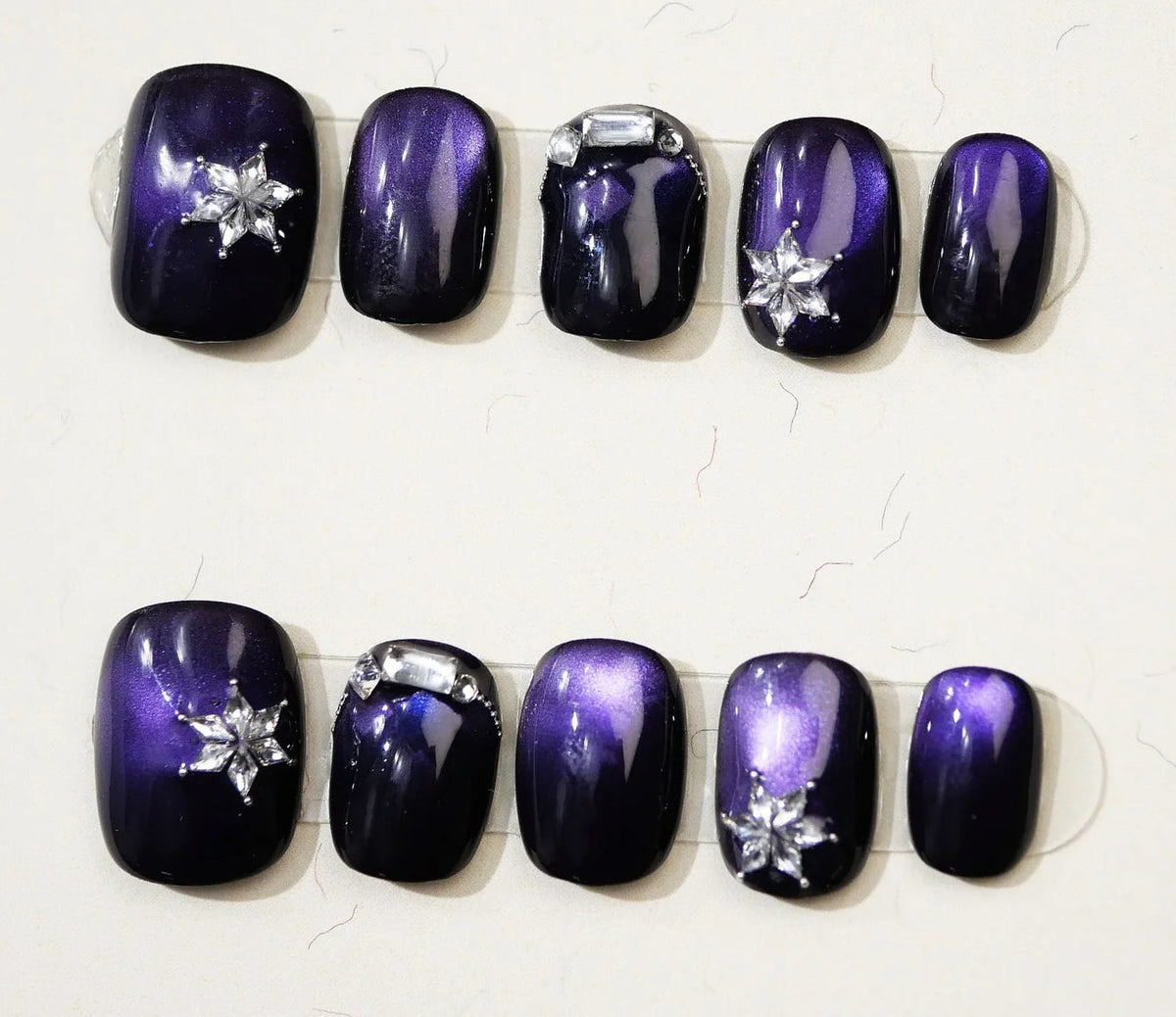 0998- Handmade press on nails fake nails removable