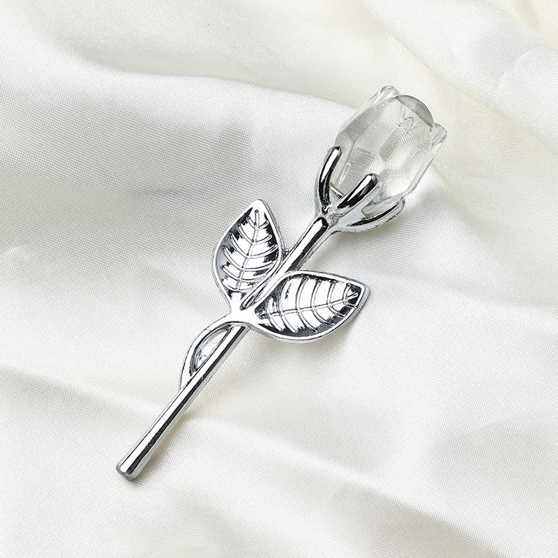 Crystal Metal Rose Valentine&