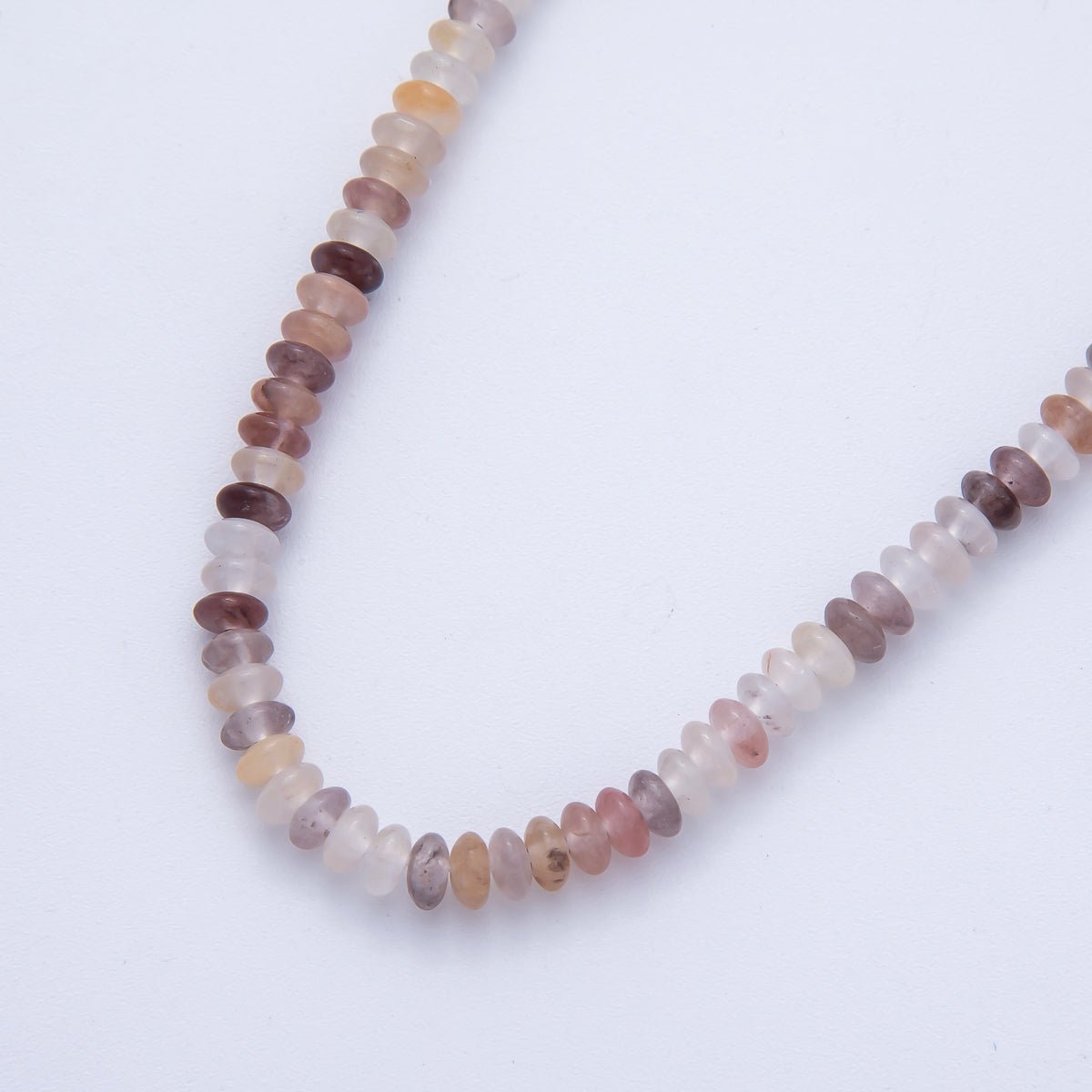 4.8mm x 2.5mm Rondelle Natural Gemstone Strand Finding | WA-04176 ~ WA-04185