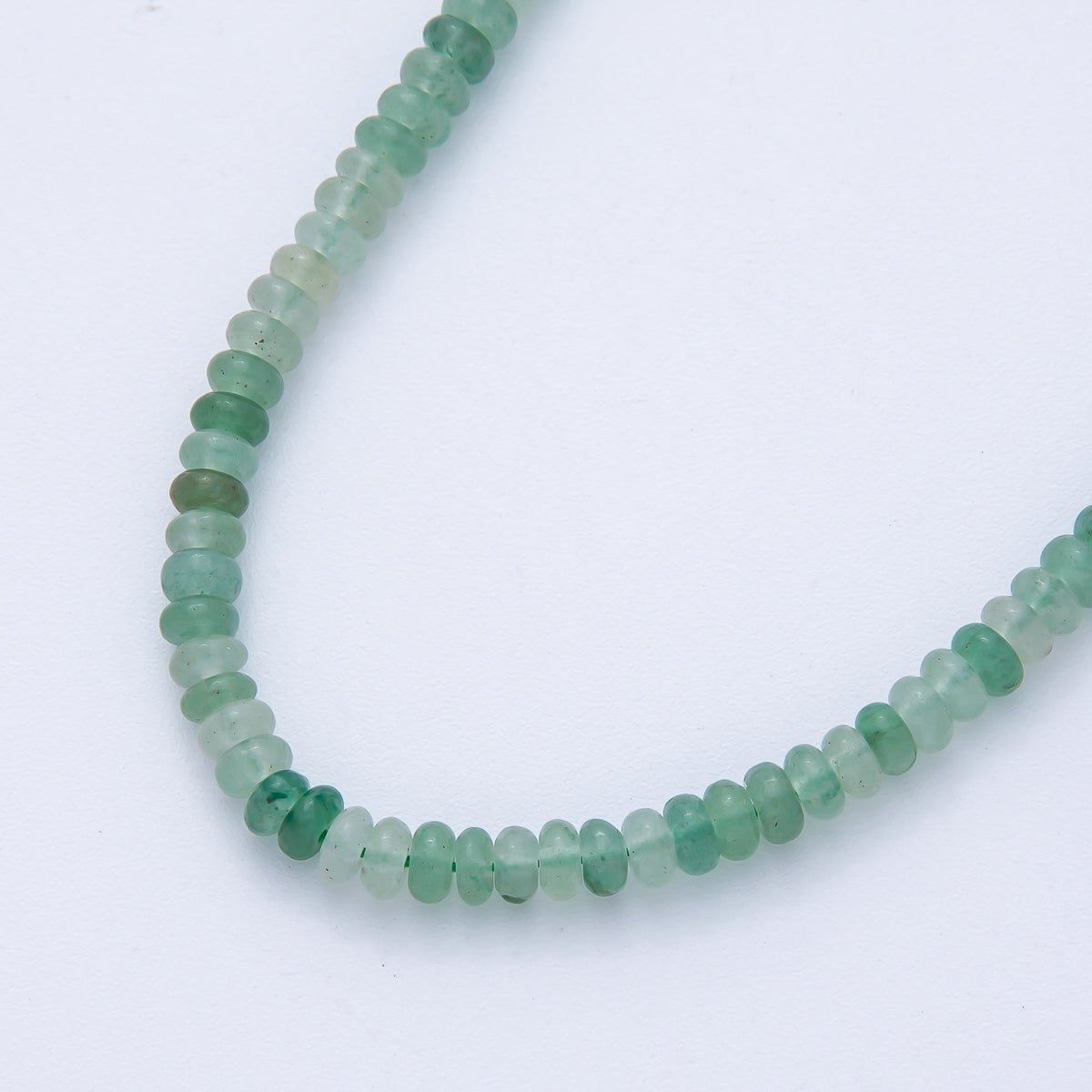 4.8mm x 2.5mm Rondelle Natural Gemstone Strand Finding | WA-04176 ~ WA-04185