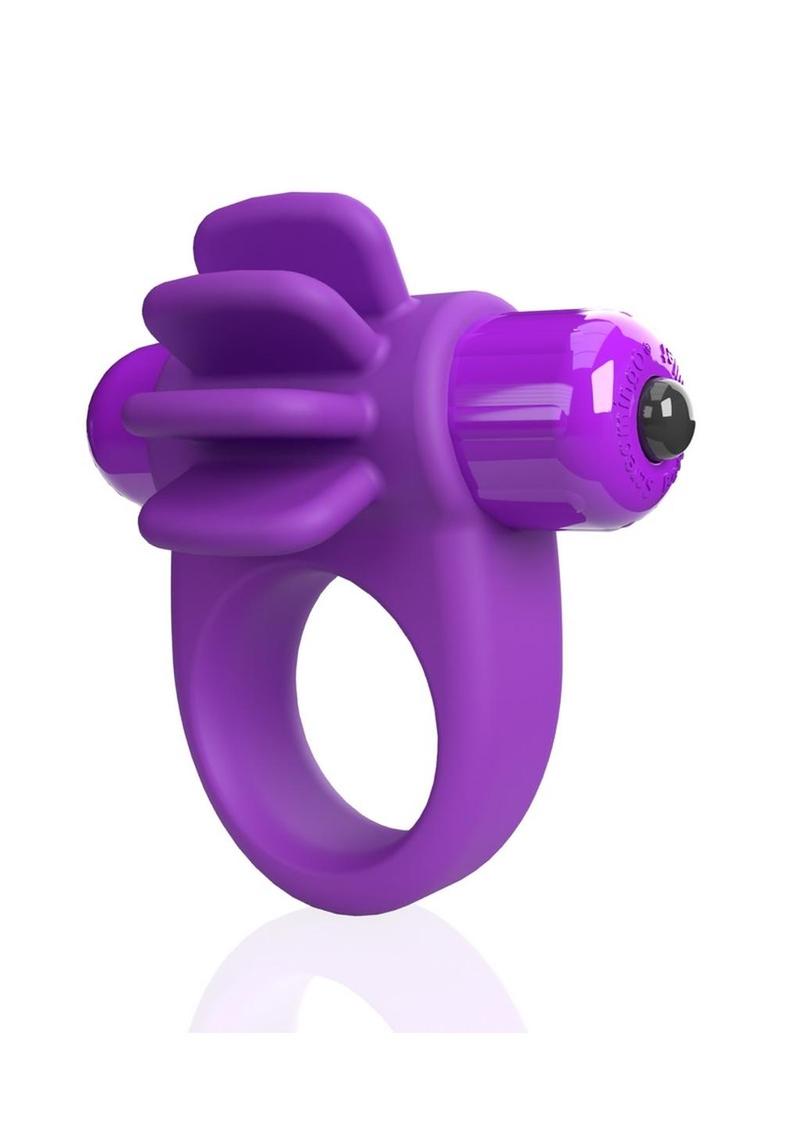 Screaming O 4b Skooch Vibrating Ring Grape Silicone Ring