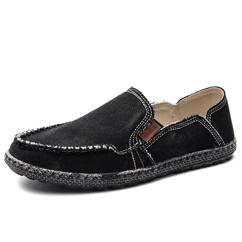 Retro Slip-On Old Beijing Cloth Casual Shoes for Men
