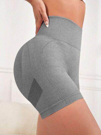 High Waist Active Shorts for Women with Stretchy Comfort