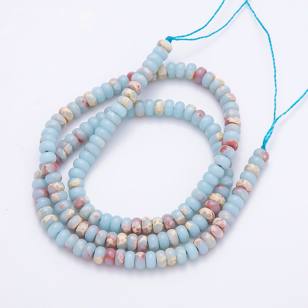 4mm Mini Rondelle Natural Gemstone Bead Strand Finding | WA-00043