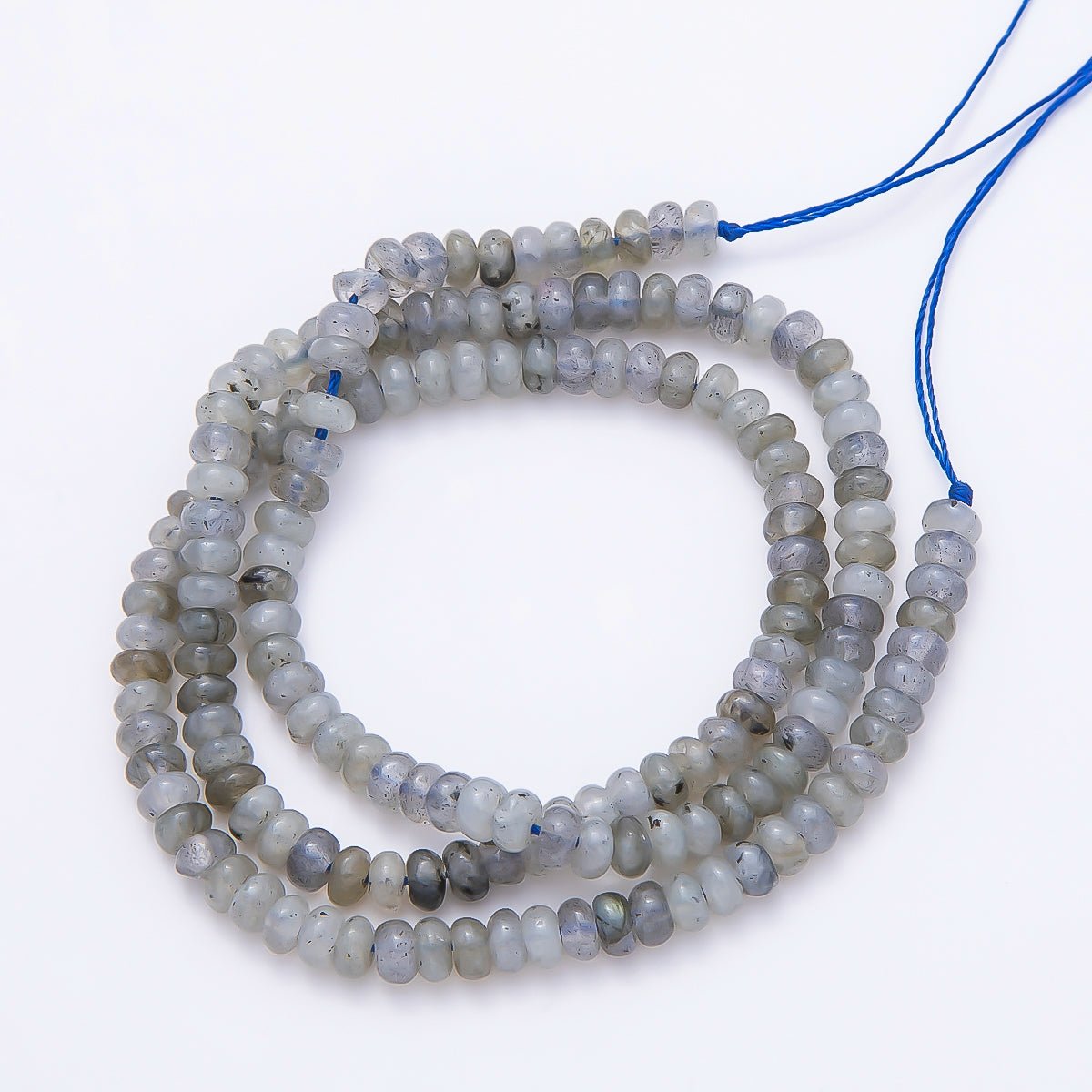 4mm Mini Rondelle Natural Gemstone Bead Strand Finding | WA-00043