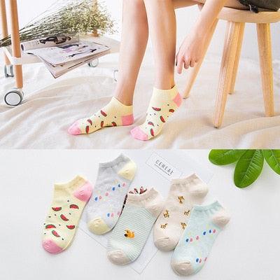 5 Pairs/Set Women&