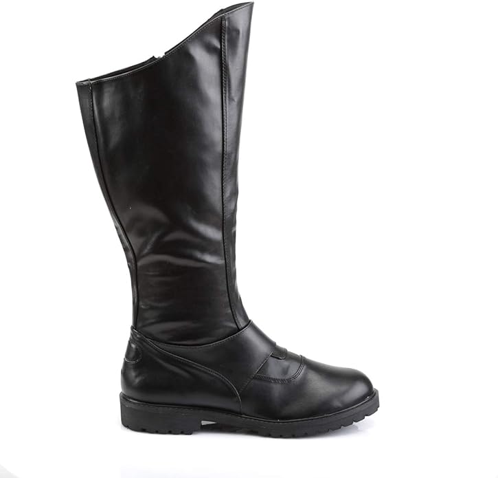 Superhero Gotham Black Costume Boots