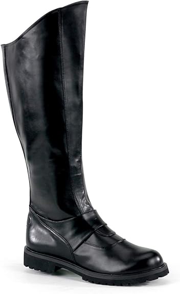 Superhero Gotham Black Costume Boots