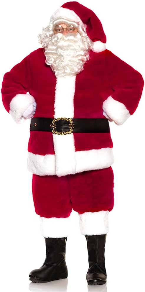 Luxurious Ultra Plush Professional Santa Claus Men&