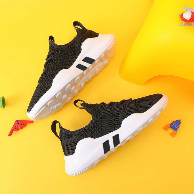 Breathable fly woven children&