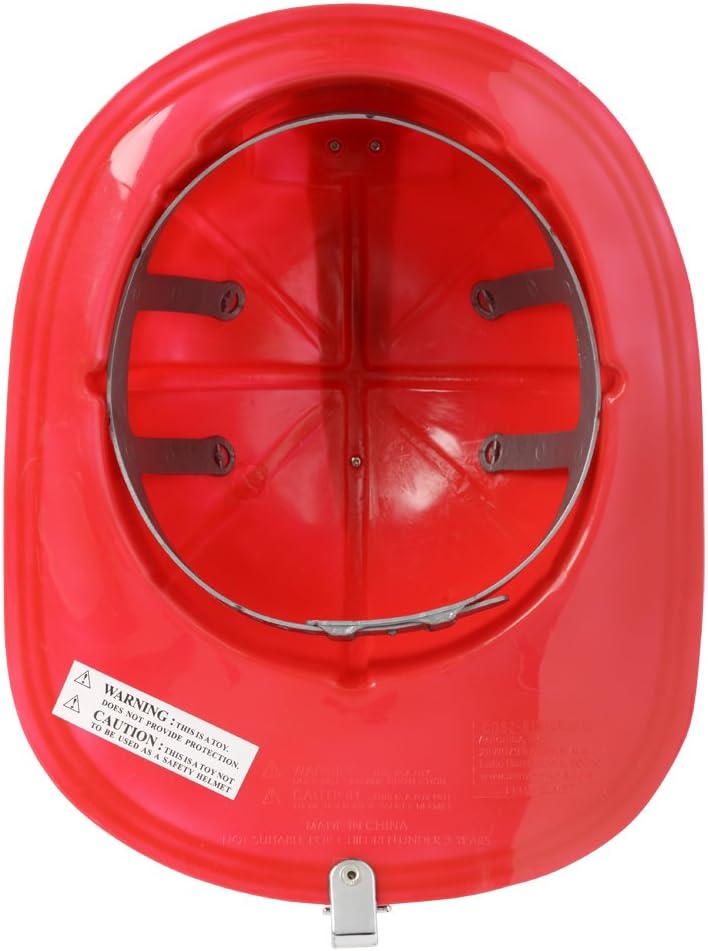 Red Firefighter Helmet with Lights and Sounds Child