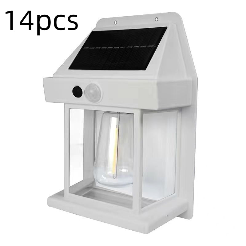 Outdoor Solar Waterproof Tungsten Induction Garden Wall Lamp