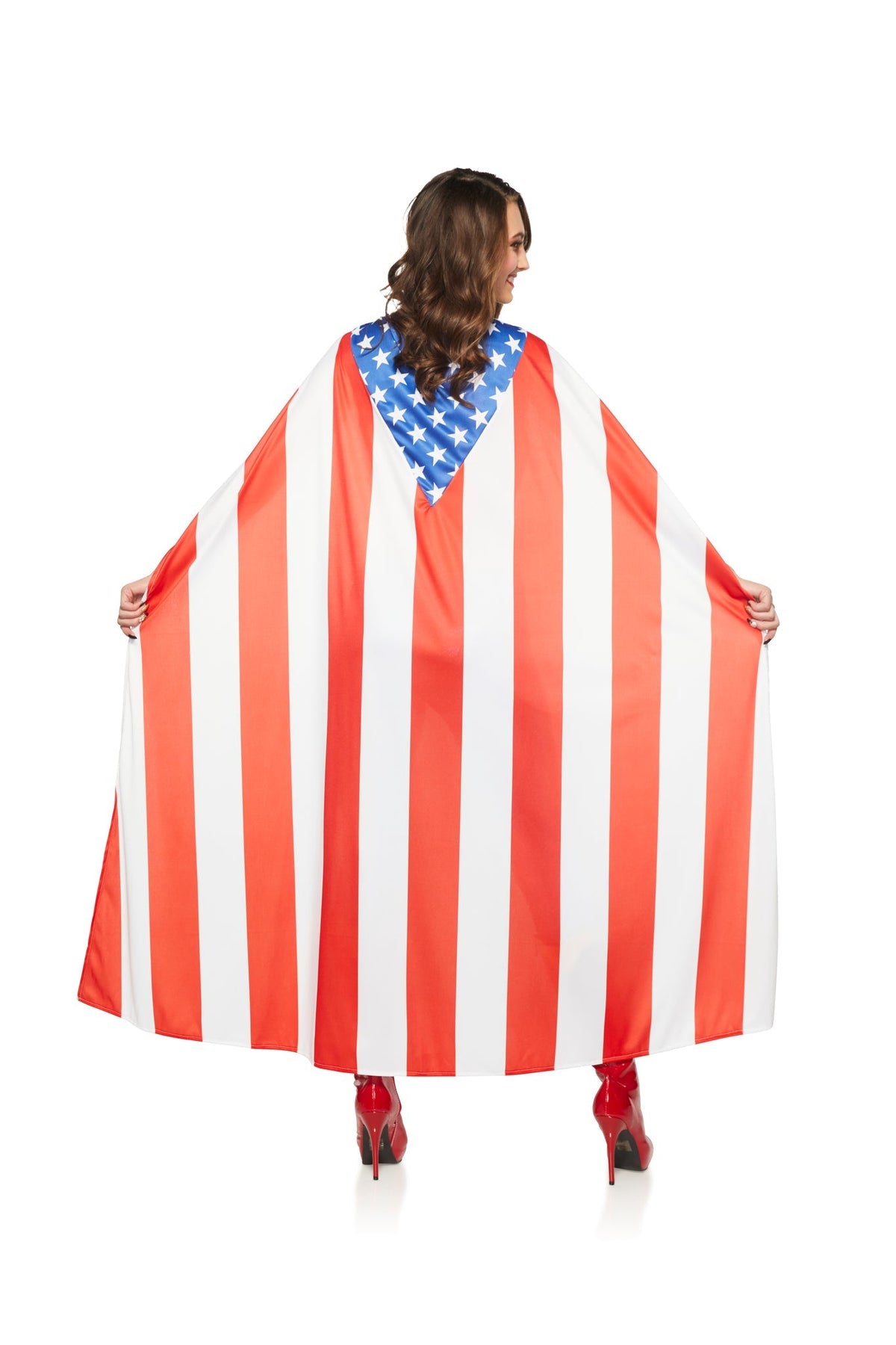 Patriotic American Flag Cape