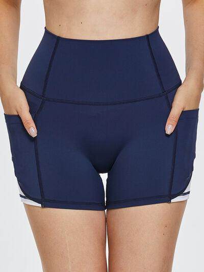 High Waist Active Shorts for Women with Stretch Comfort