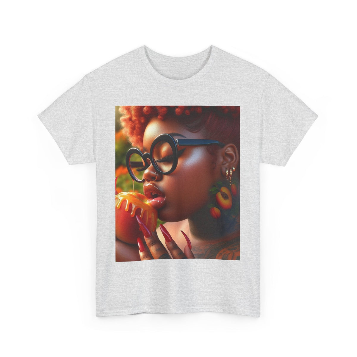 “Georgia Peach” Cotton Graphic Tee