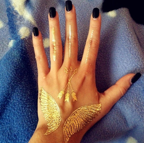 Tatouage Ailes De Liberte Mains Bras Jambes