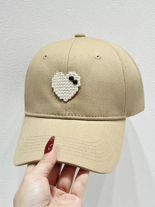 Heart Adjustable Baseball Cap