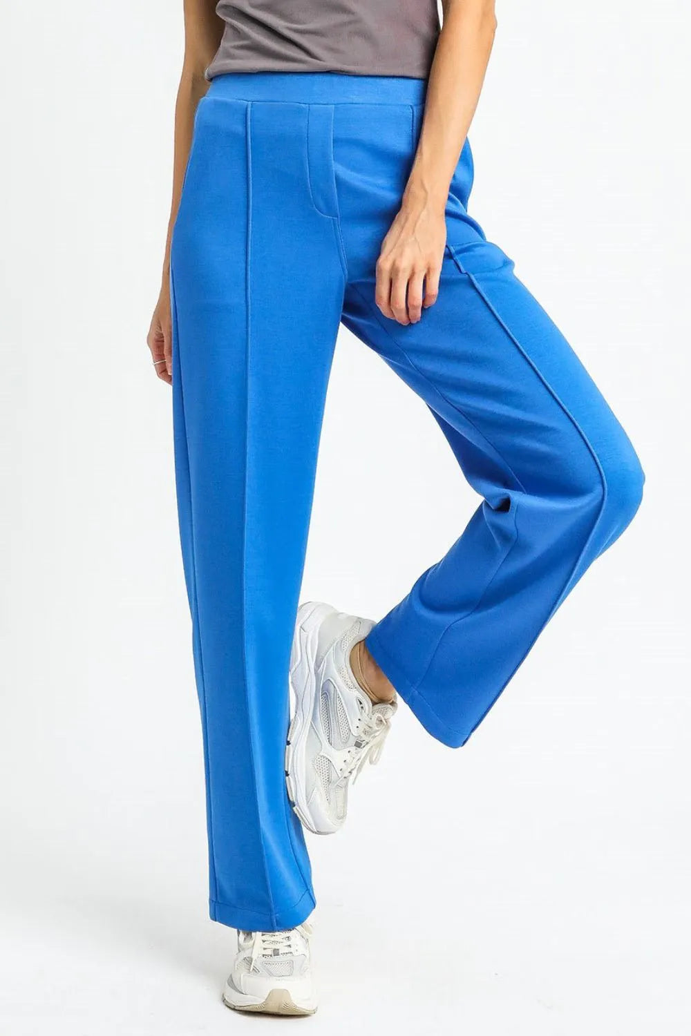 Umgee High Waisted Wide Leg Pants