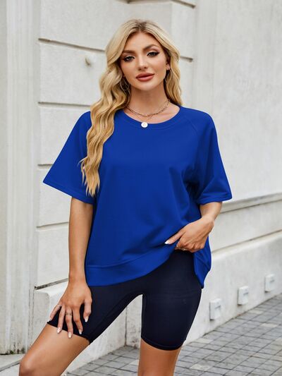 Round Neck Short Sleeve T-Shirt
