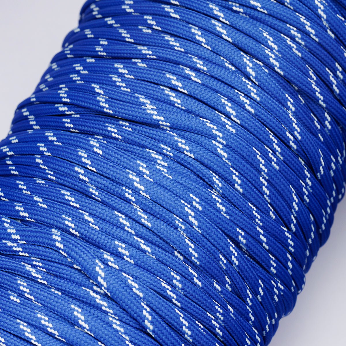 5mm Blue Cotton Summer Sport Cord Paracord Unfinished Chain by Yard | Roll-01856